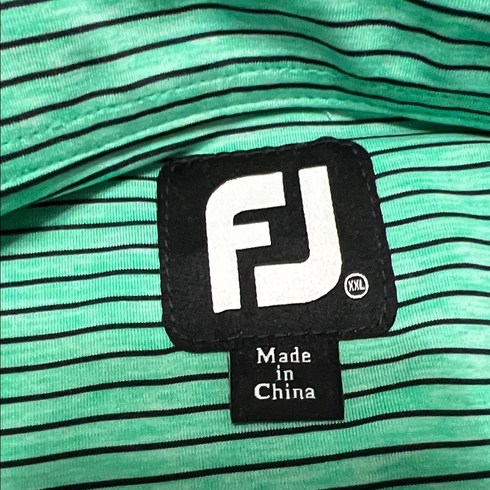 FootJoy Shirt Mens XXL Green - Picture 2 of 4